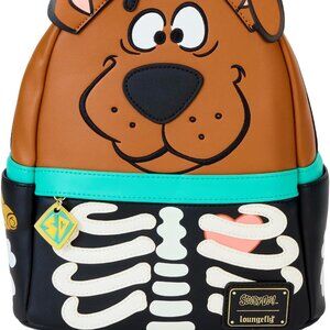 Loungefly Scooby Doo Skeleton Glow Mini Backpack - AUTHENTIC - NEW WITH TAGS
